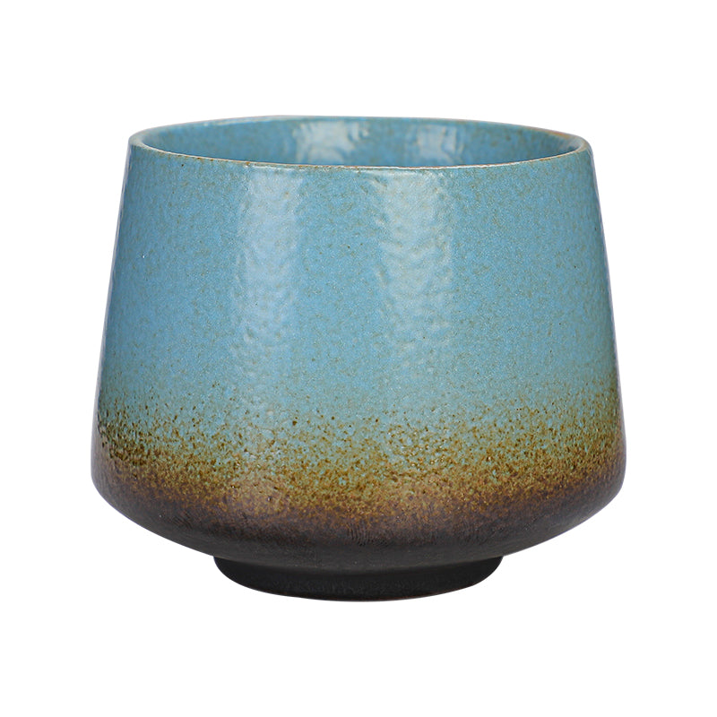 Large Capacity Retro Ceramic Tea Cup - Kiln-Fired Porcelain Drinkware
