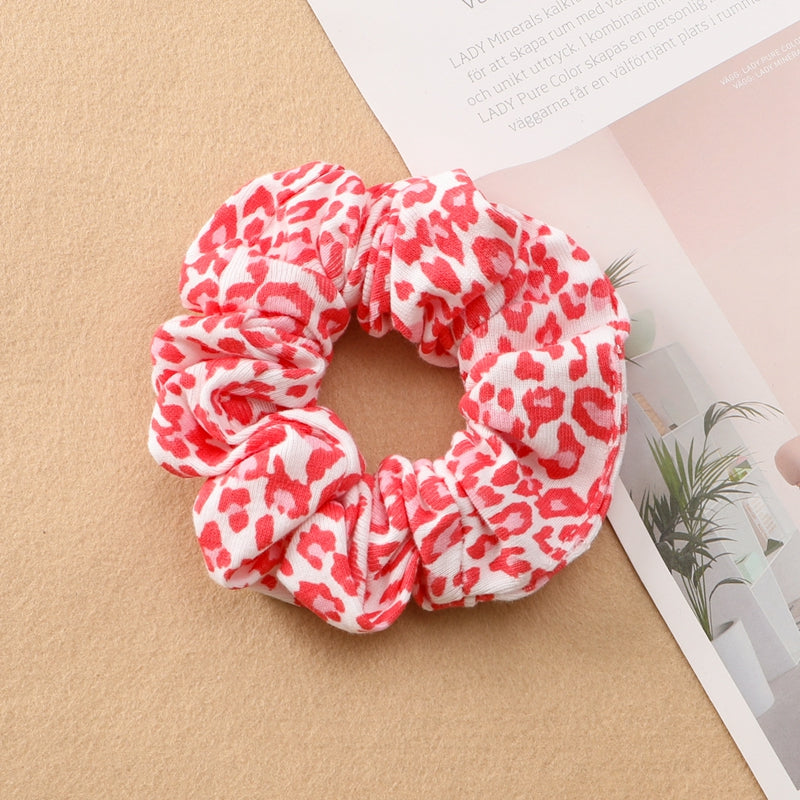 Plaid Print Cotton Hair Tie
