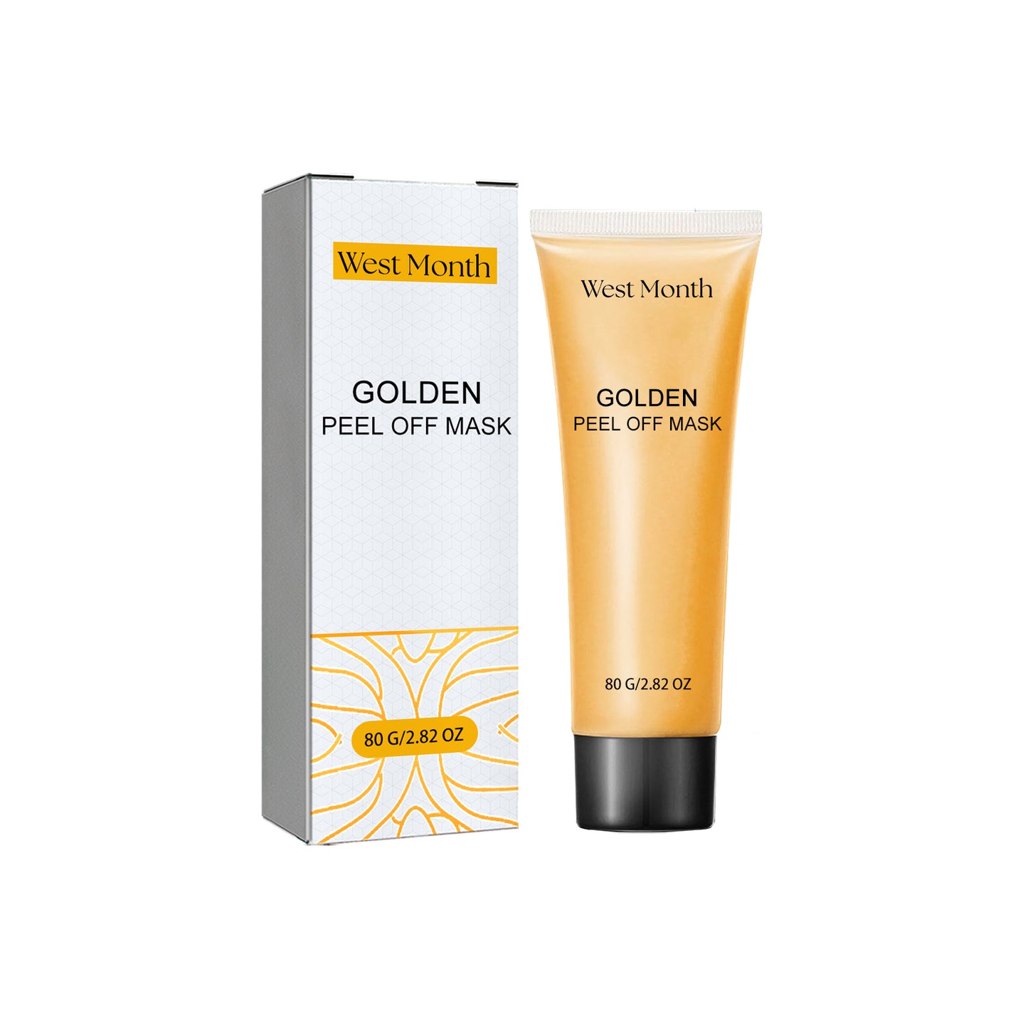 Gold Peel-Off Face Mask - Deep Cleansing & Pore Tightening Exfoliator