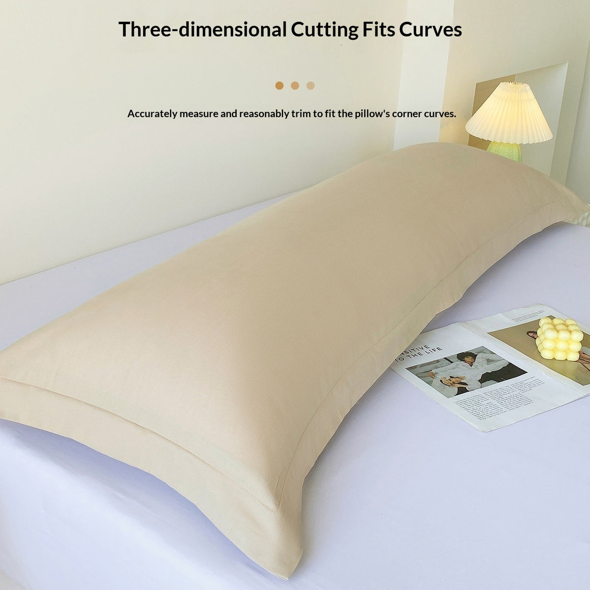 Double Cotton Pillowcase Cover Set - Modern Minimalist Home Decor