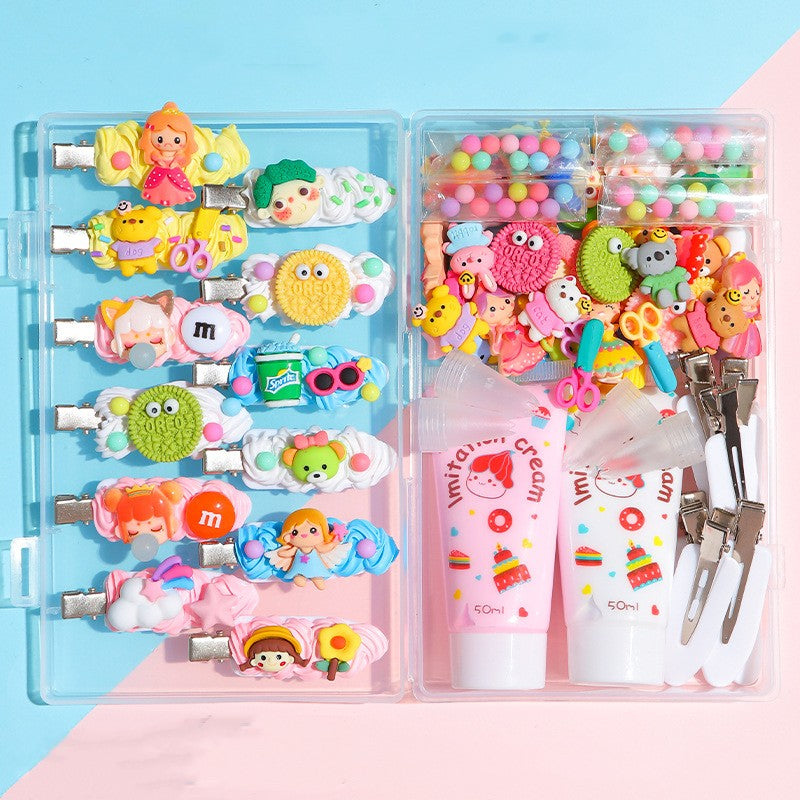 DIY Hair Clips & Hairpins Material Pack for Creative Hair Accessories