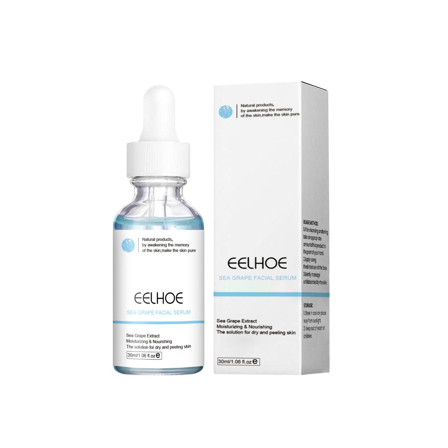 Sea Grape Facial Essence - Pore Tightening and Anti-Aging Skin Serum