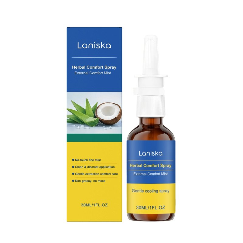 Herbal Face & Skin Care Spray - Soothing Facial Mist with Aloe & Coconut Oil 30ml