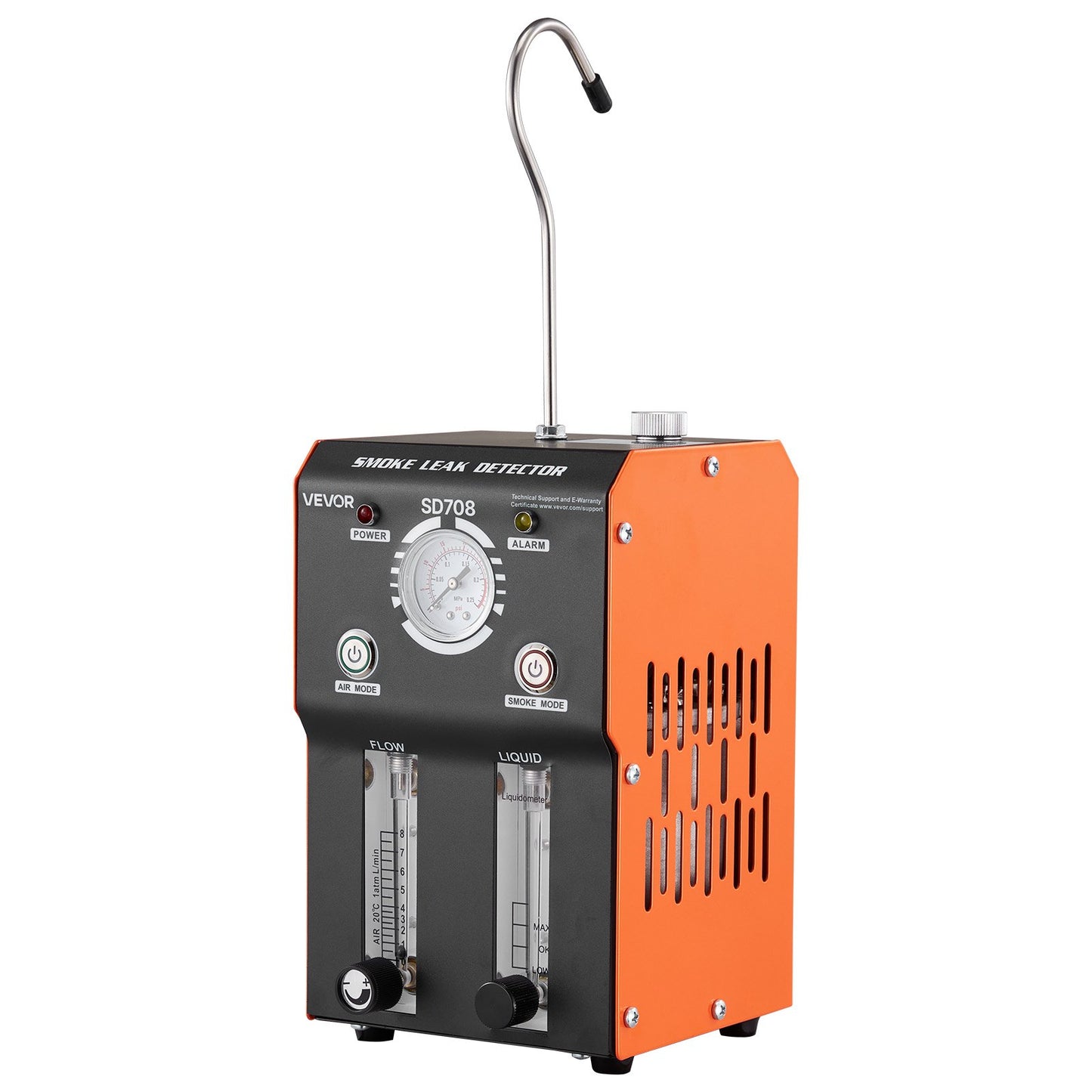 Automotive Leak Detector Smoke Machine with Air Pump and Pressure Gauge