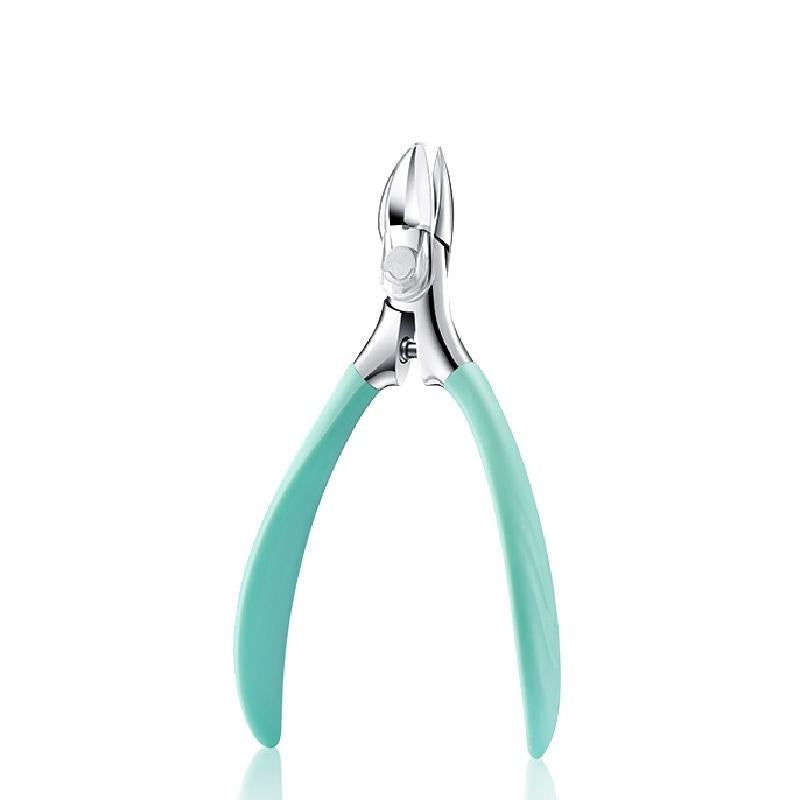 Diagonal-Pointed Nail Clipping Pliers for Ingrown Toenails - Stainless Steel, Multi-Color