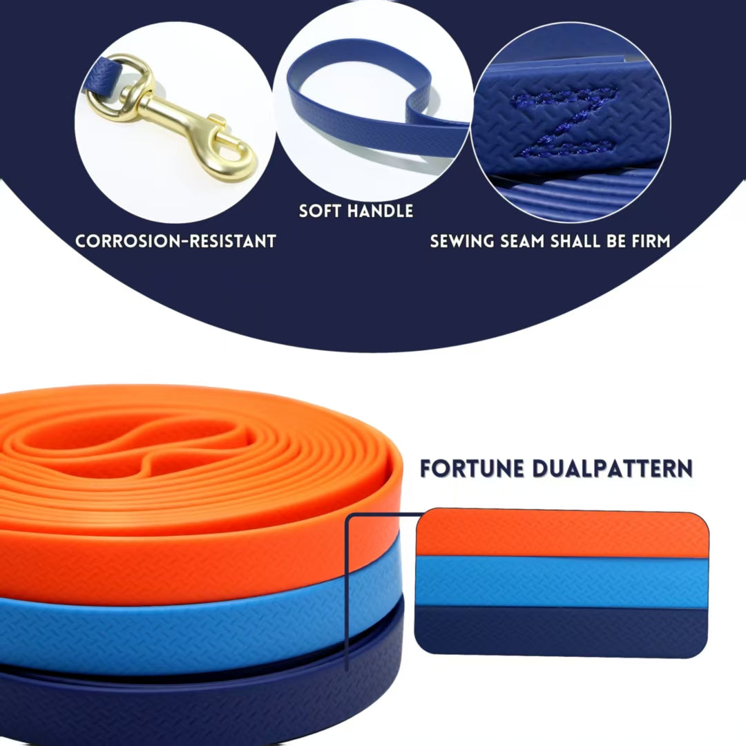 Pet Training Rope Leash - Durable Waterproof Memory Recall Tool for Outdoor Use
