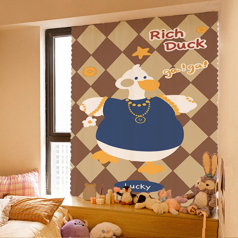 Self-Adhesive Sunshade Curtain for Bedroom, All Sizes & Colors