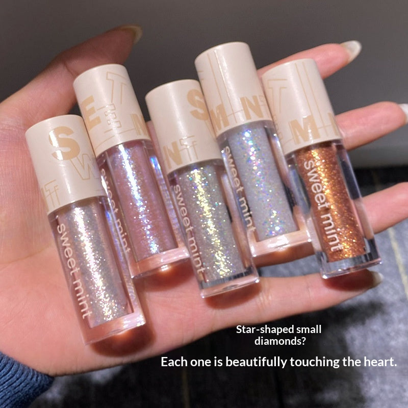 Liquid Eyeshadow with Glitter Sequins and Pearlescent Finish - Multiple Colors