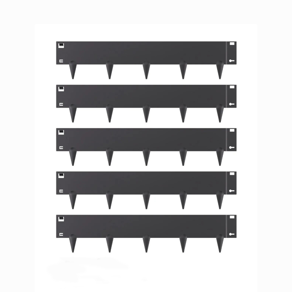 5-Pack Heavy Duty Garden Edging 39 Inch x 5 Inch Galvanized Steel Border Flexible Lawn Border for Flower Beds