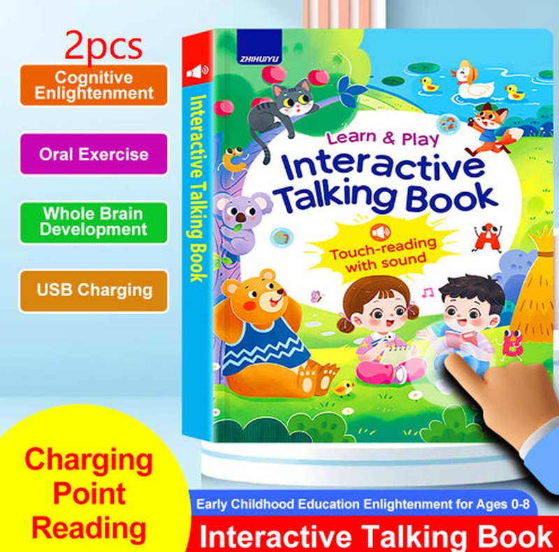 Children's Electronic Reading Pen Toy - Educational Language Development for Ages 0-6