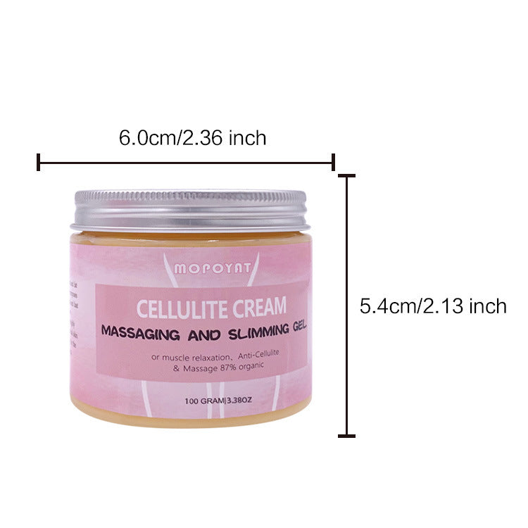 Turmeric Body Cream for Skin Care - Slimming & Oil Formula - 100ml