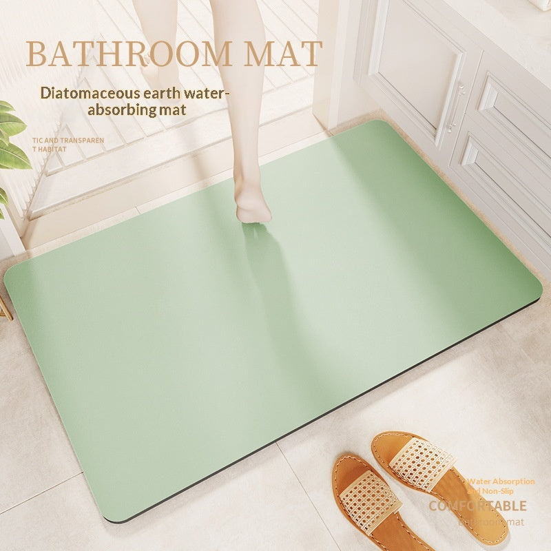 Diatomaceous Earth Floor Mat - Quick-Drying Modern Minimalist Bathroom Rug