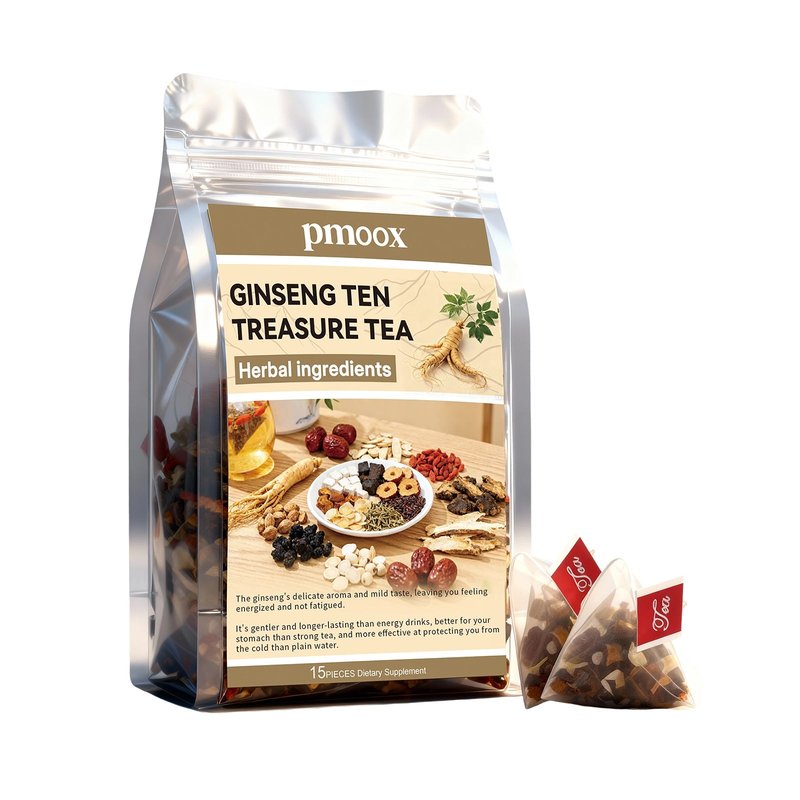 Ginseng Nourishing Herbal Tea Bags - 15 Pieces