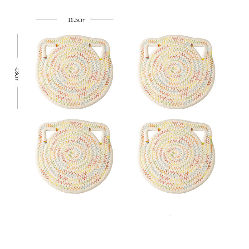 Insulation Pad Set Anti-Scalding Table Mat for Home & Kitchen Dining
