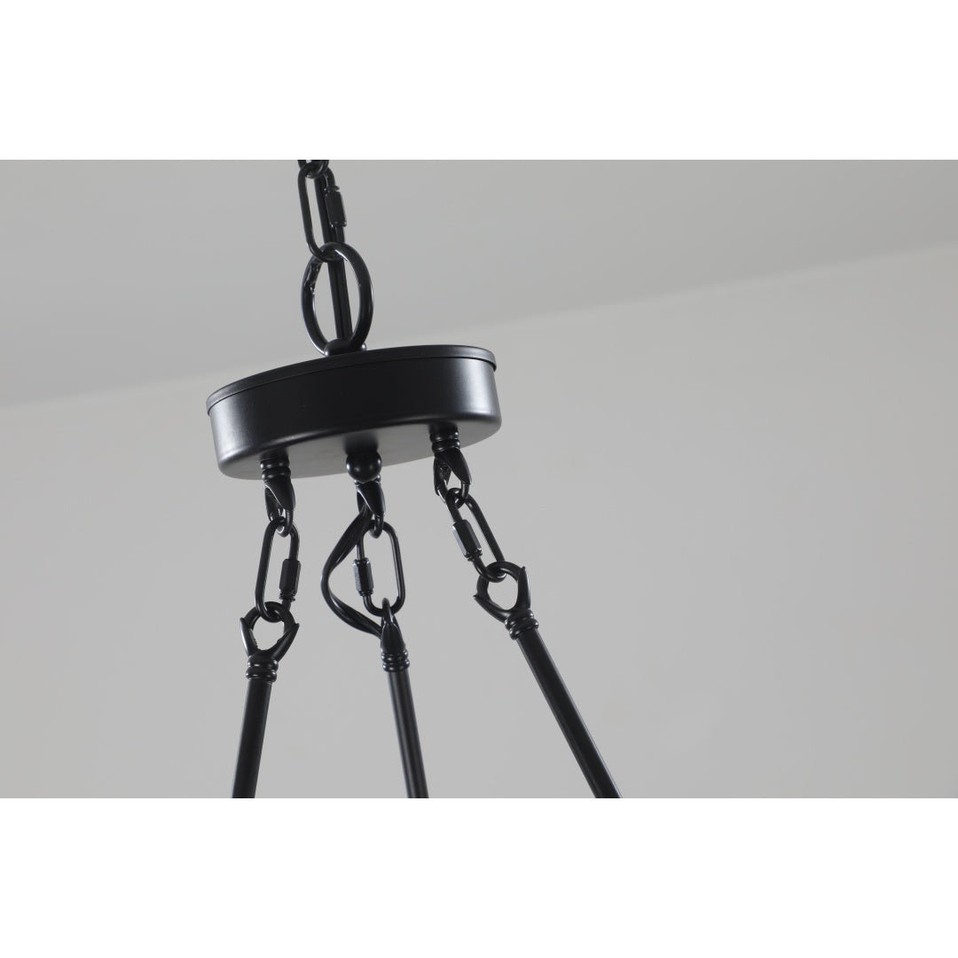 Retro Industrial 3-Layer Pendant Light - 27 Bulb Capacity
