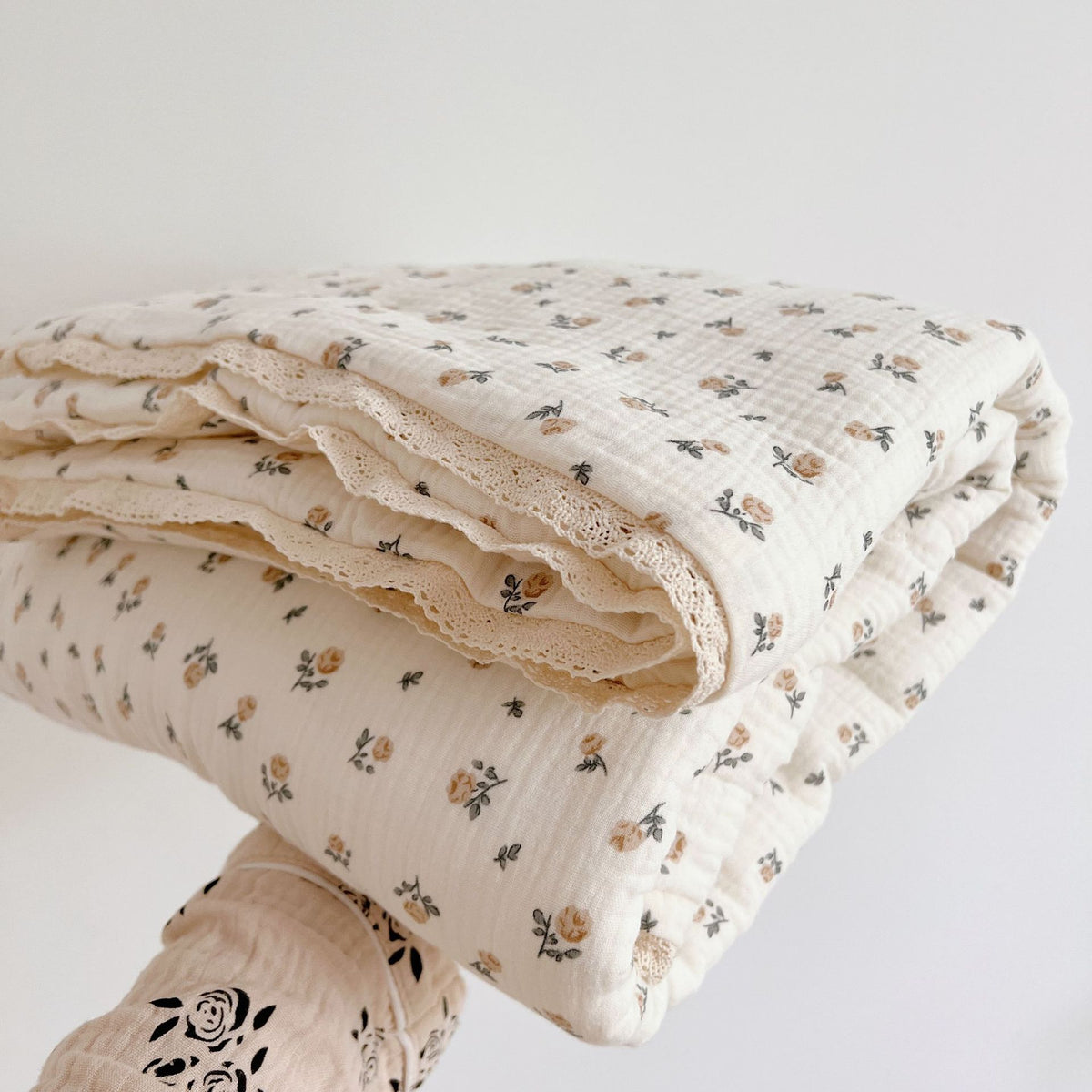 Pure Cotton Double-Layer Gauze Summer Duvet Cover Set - Lightweight & Breathable