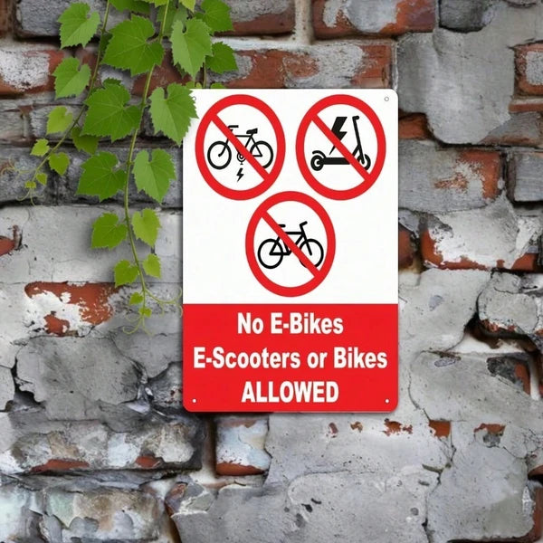 Metal Tin Sign Wall Decoration - 20 cm x 20 cm