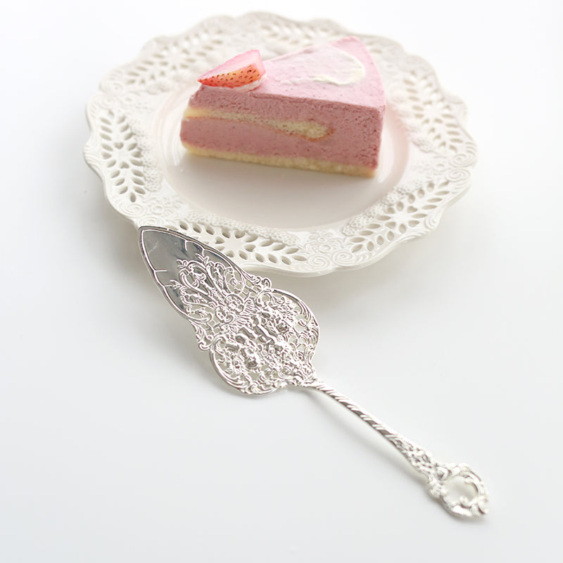 Alloy Cake Spatula - Carved Cake Serving Knife, 20.5cm Kitchen Utensil