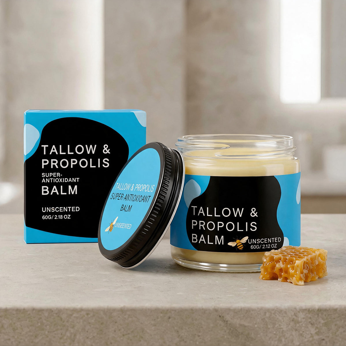 Beef Tallow Moisturizing Balm 60g