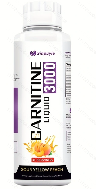 Liquid L-Carnitine 3000 Supplement for Energy and Workout Recovery