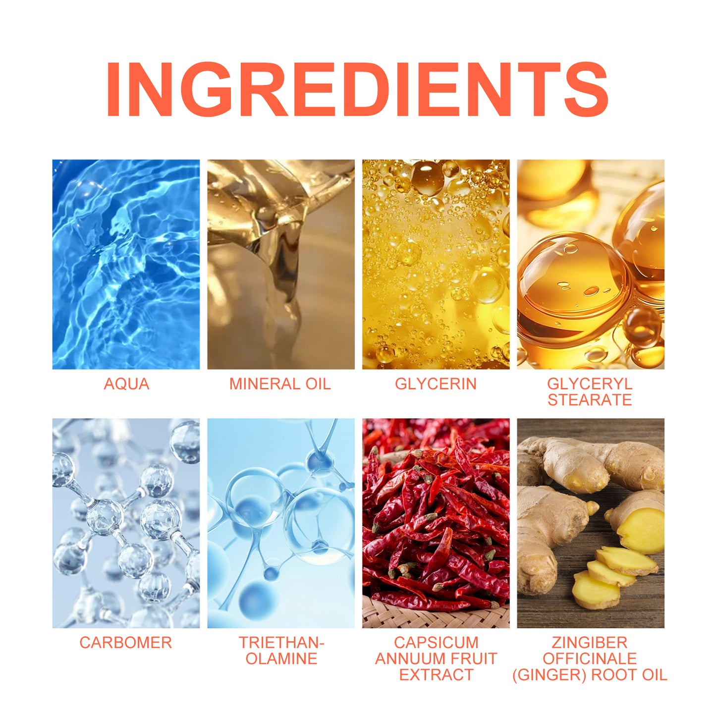 Firming Body Massage Cream with Hyaluronic Acid & Ginger Root - 100g