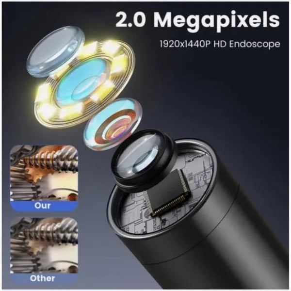 HD Industrial Endoscope 2 Million Pixels Waterproof Inspection Camera