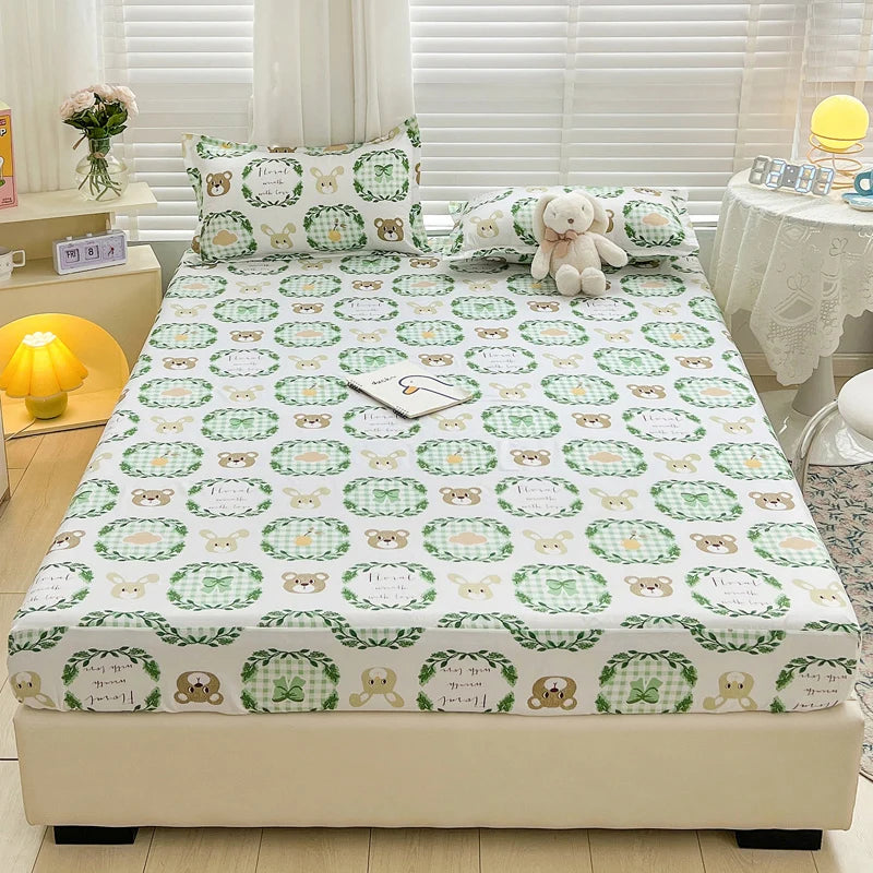 Dustproof Mattress Cover Bed Sheet Set - Multiple Styles & Sizes