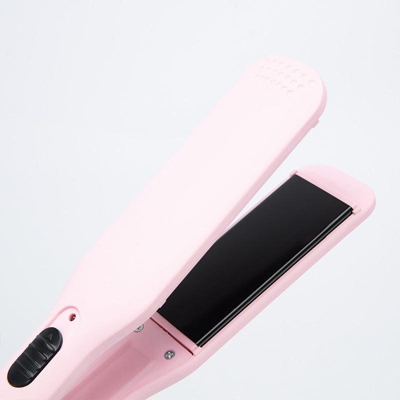 Dual-Use Electric Hair Curler and Straightener - Adjustable Temperature, Fast Heating