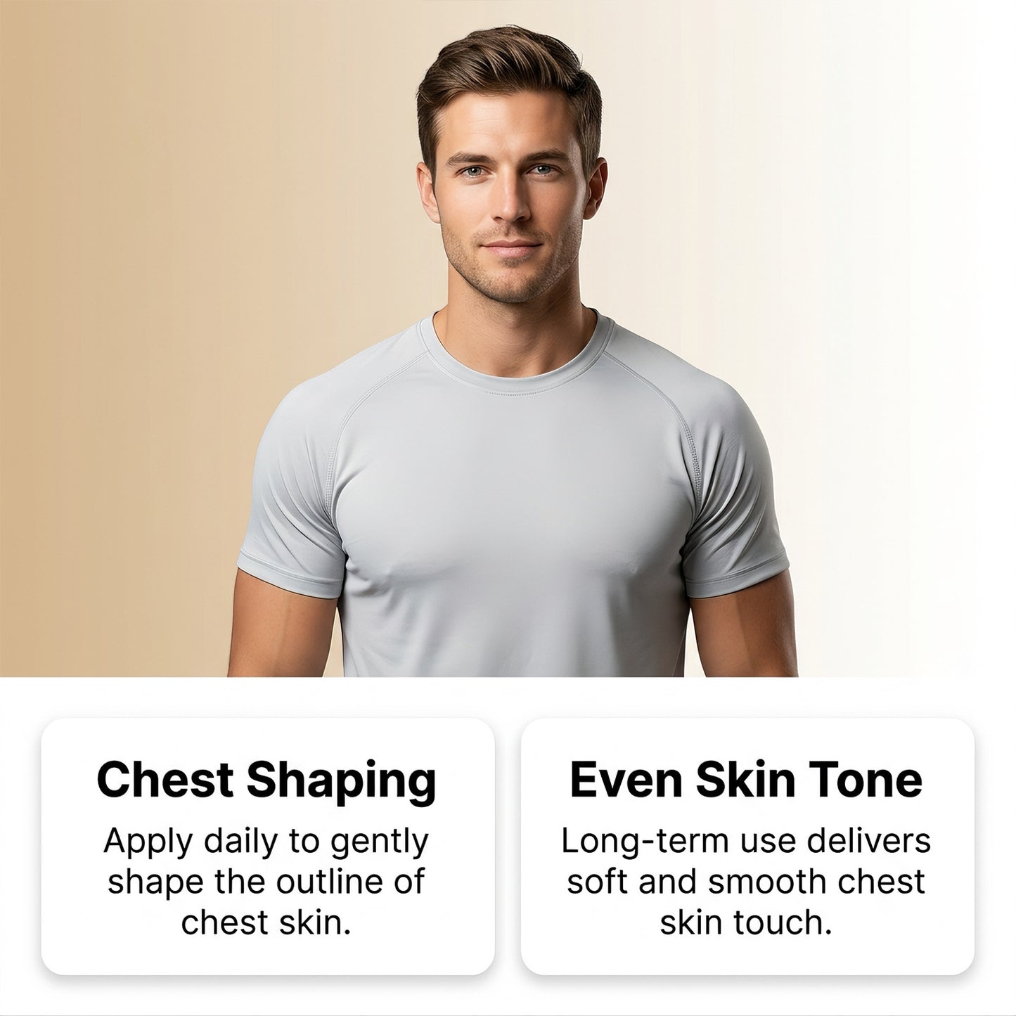 Men's Chest Care Essential Oil - 30ml Natural Skin Nourishment