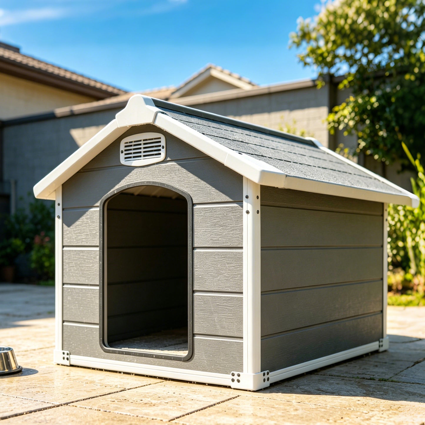 Large Dog House for Large Breeds - Waterproof & Heavy Duty