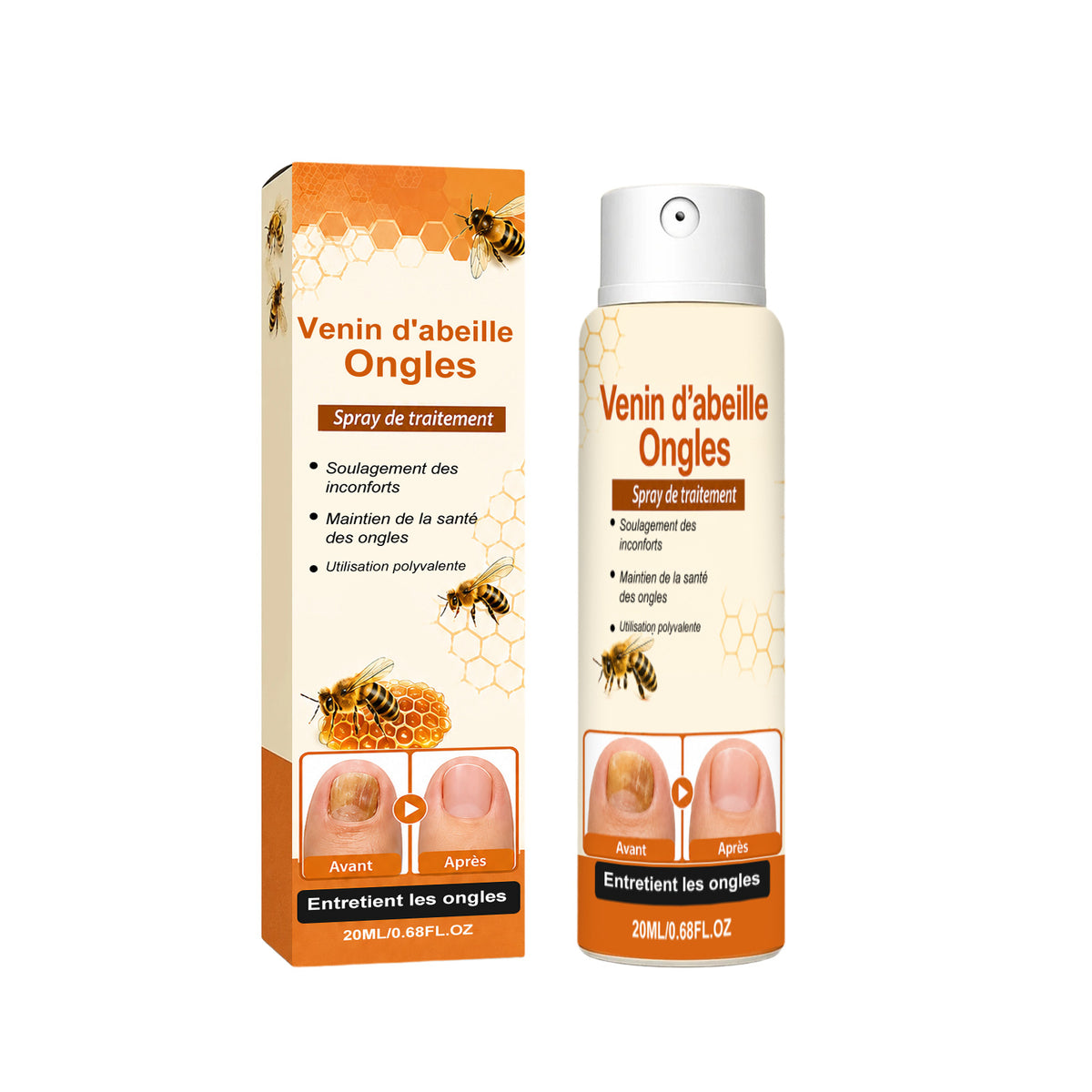 Nail Care Spray - 20ml Moisturizing & Shine