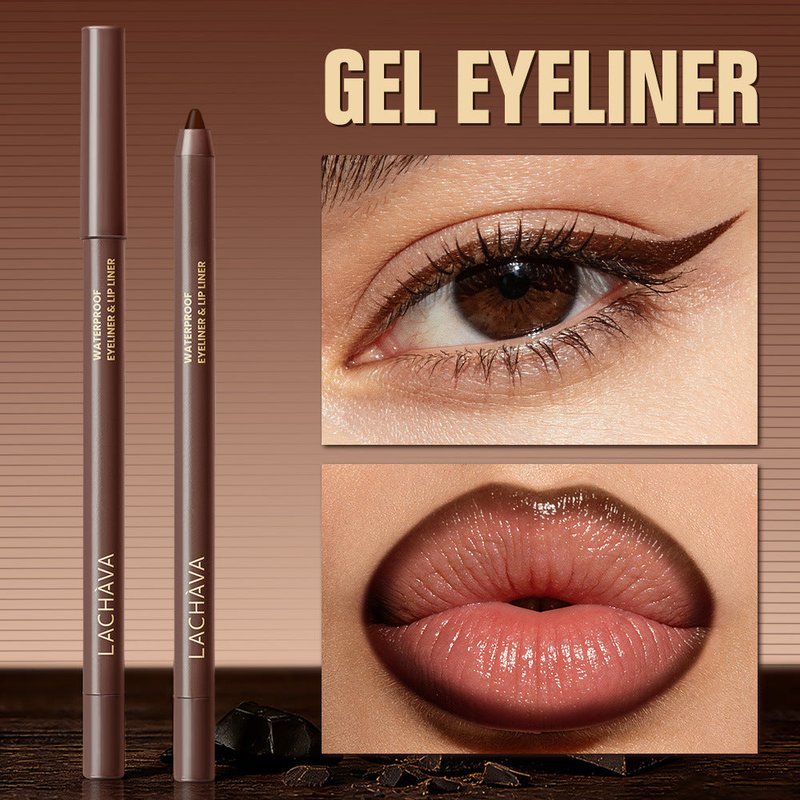 Waterproof Long-Lasting Eyeliner Pencil - Smudge-Proof, 1.8g