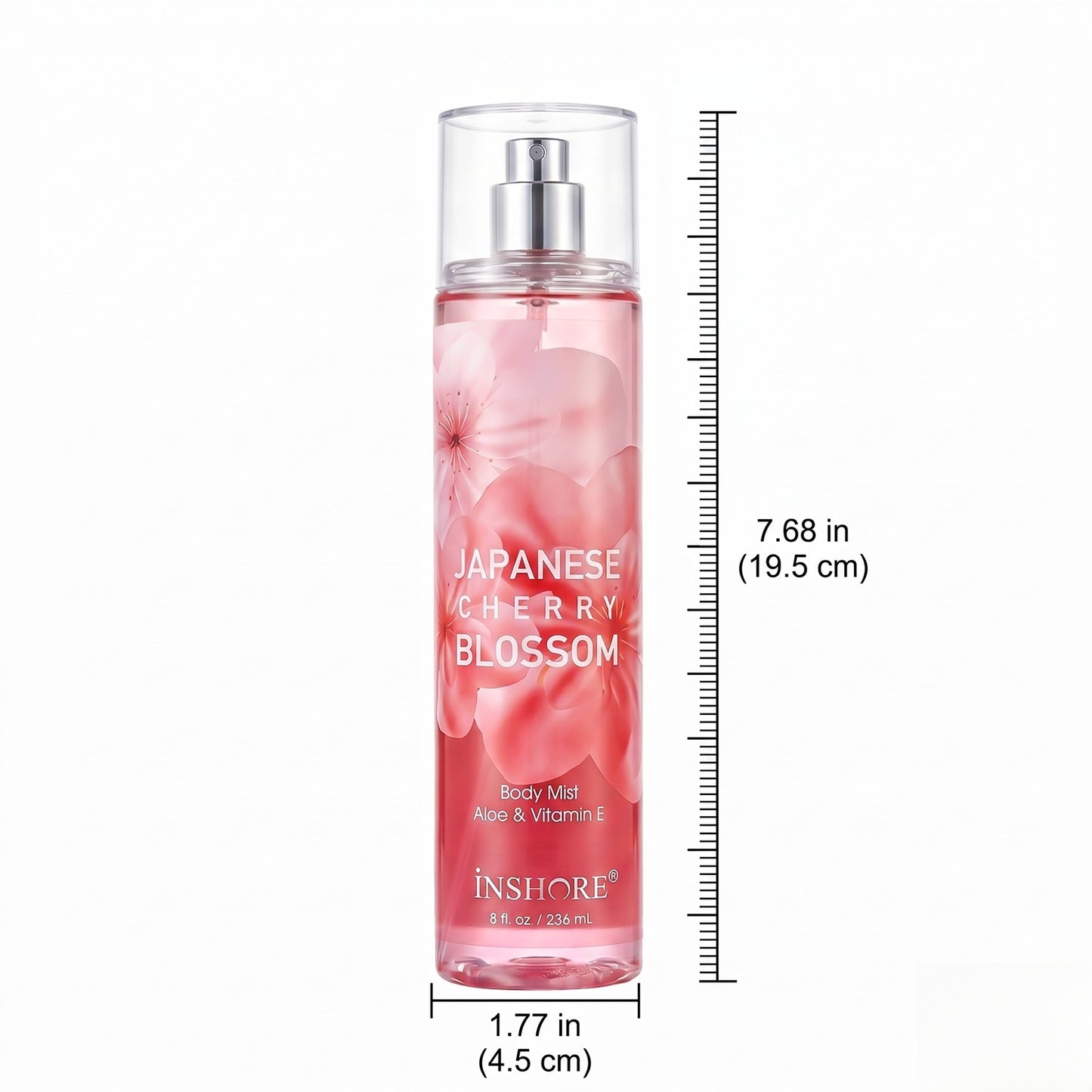 Fragrance Body Mist - 8 Fl. Oz. Hydrating Scented Spray with Aloe & Vitamin E