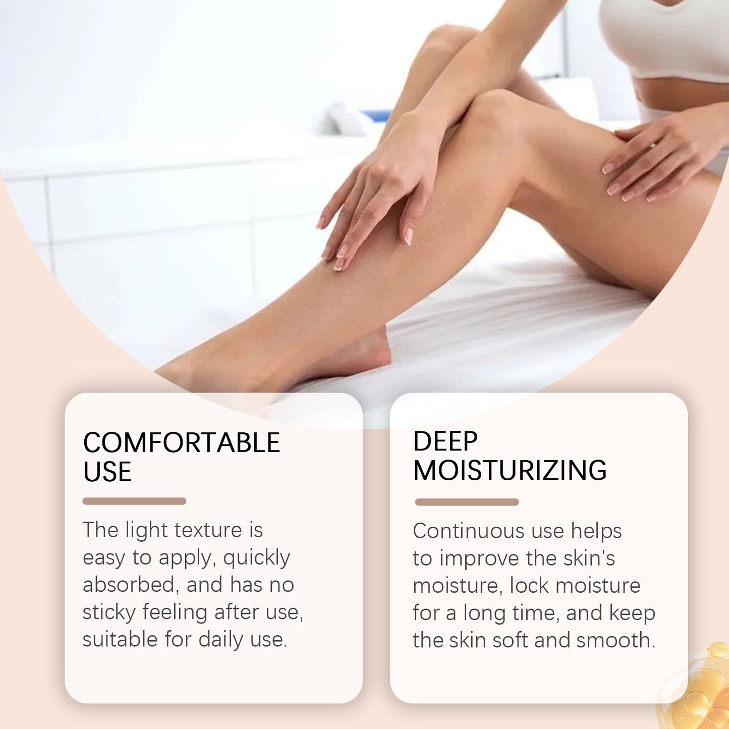 Shea Butter Moisturizing Body Cream with Jojoba Oil & Collagen