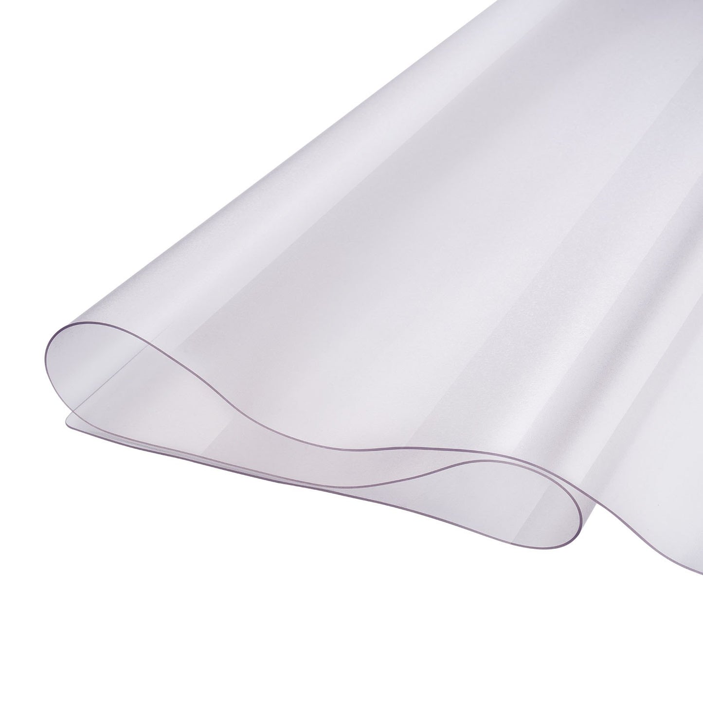 36x60 Inch PVC Table Protector - Frosted Plastic Cover, 1.5mm Thick