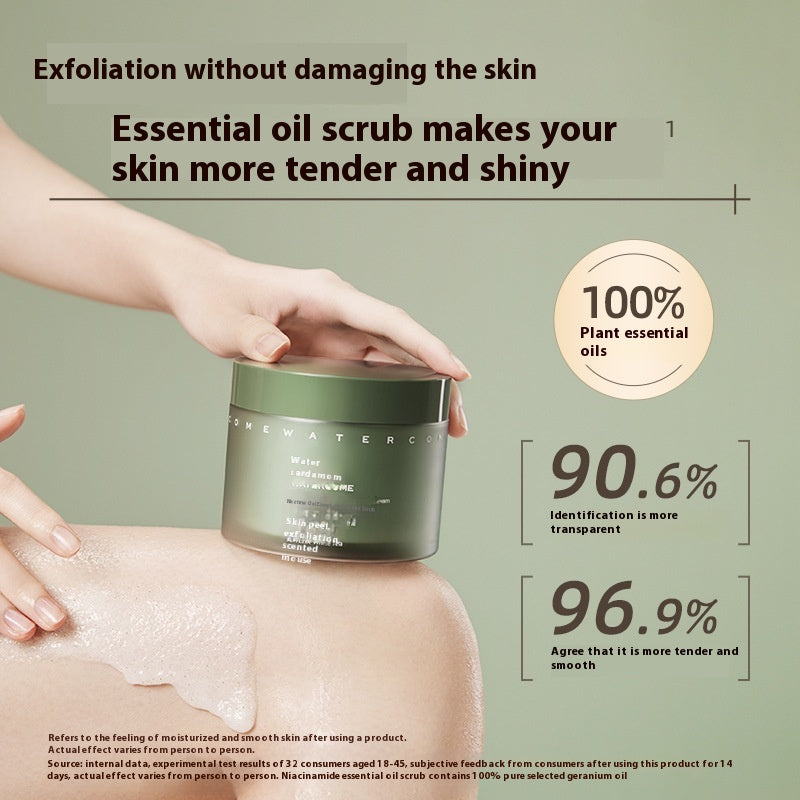 Exfoliating Body Scrub with Moisturizing Tartaric Acid for Nourishing Skin