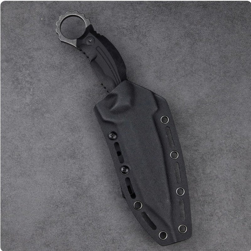 High-Hardness Steel Tactical Knife with Multi-Functionality - Self-Defense & Kitchen Use
