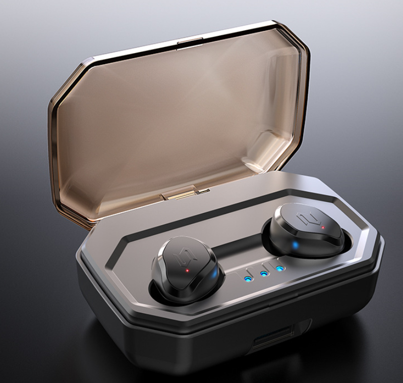 Bluetooth Wireless Headphones Stereo Earbuds with Call & Voice Control