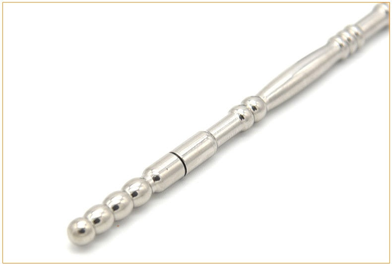 Men's Electric Shock Penis Ring Urethral Plug with Remote Control - Adult Wellness