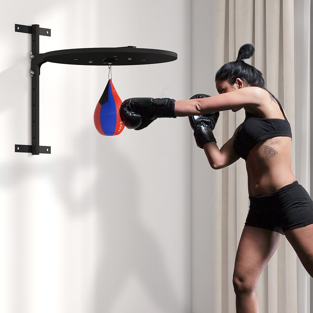 Height Adjustable Wall Mounted Speed Bag Platform - 360° Swivel