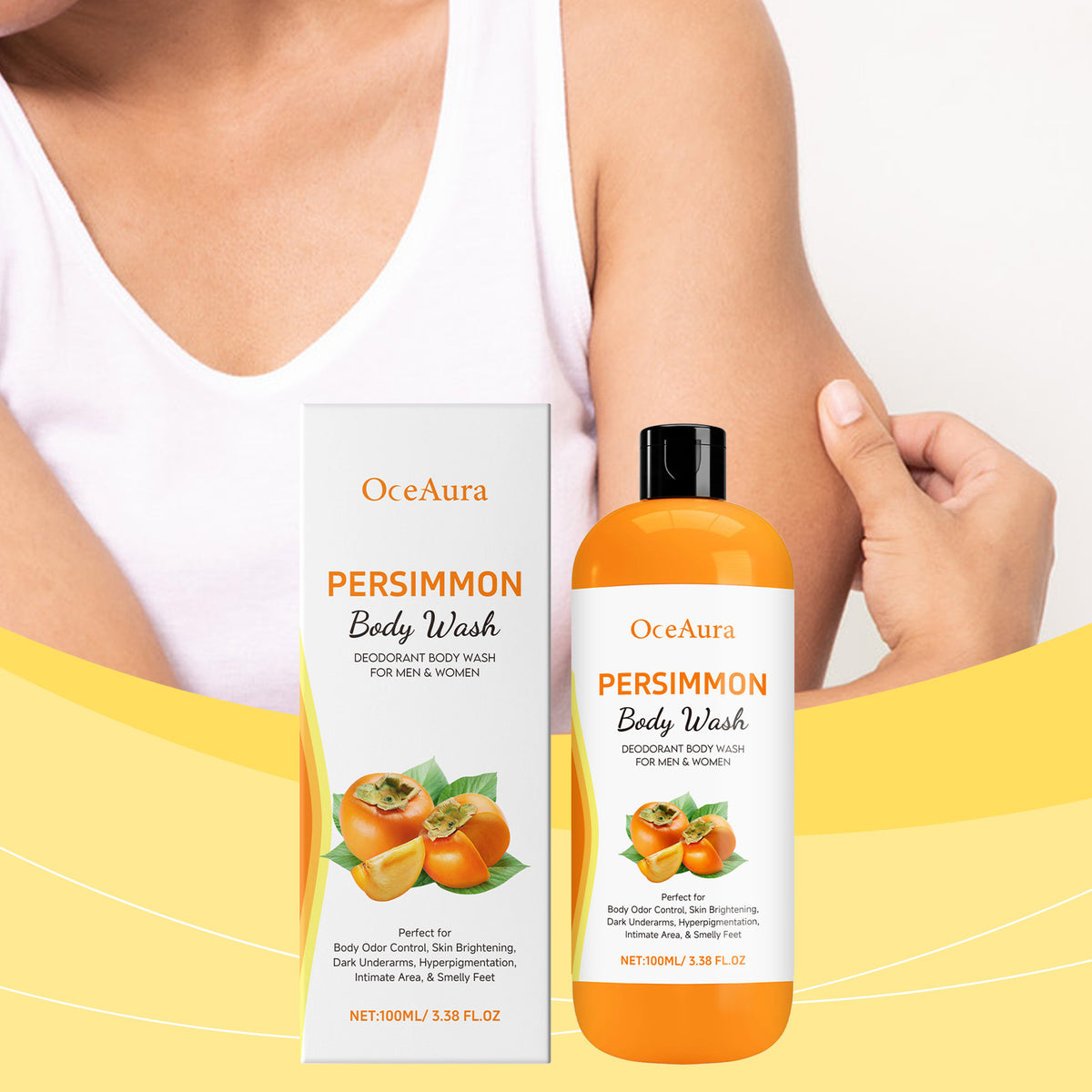 Persimmon Fresh Shower Gel - 100ml