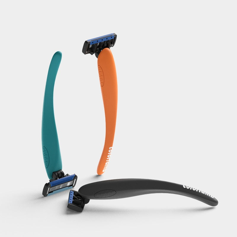 Men's 5-Layer Manual Shaver with 2 Cutter Heads