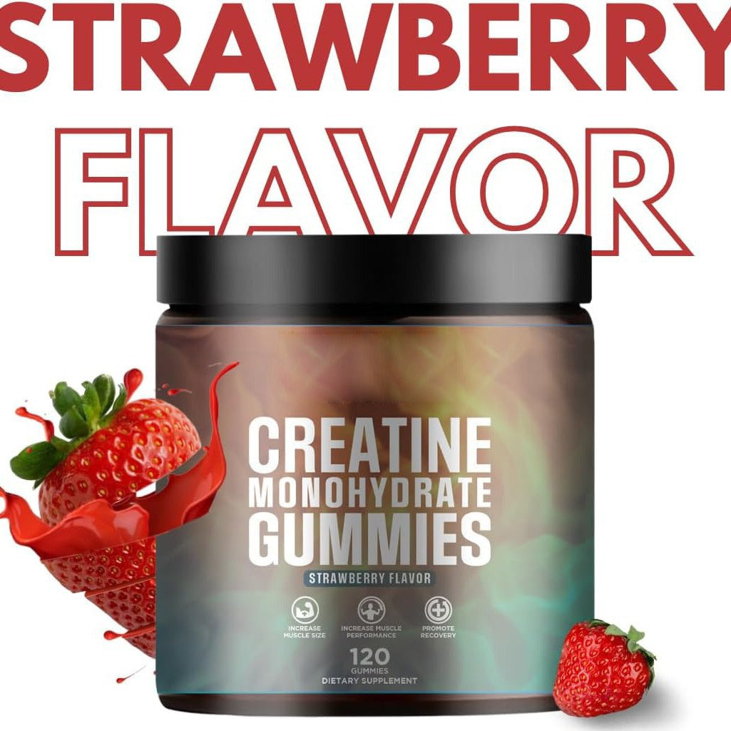 Creatine Gummy Jelly Supplements – Multiple Sizes