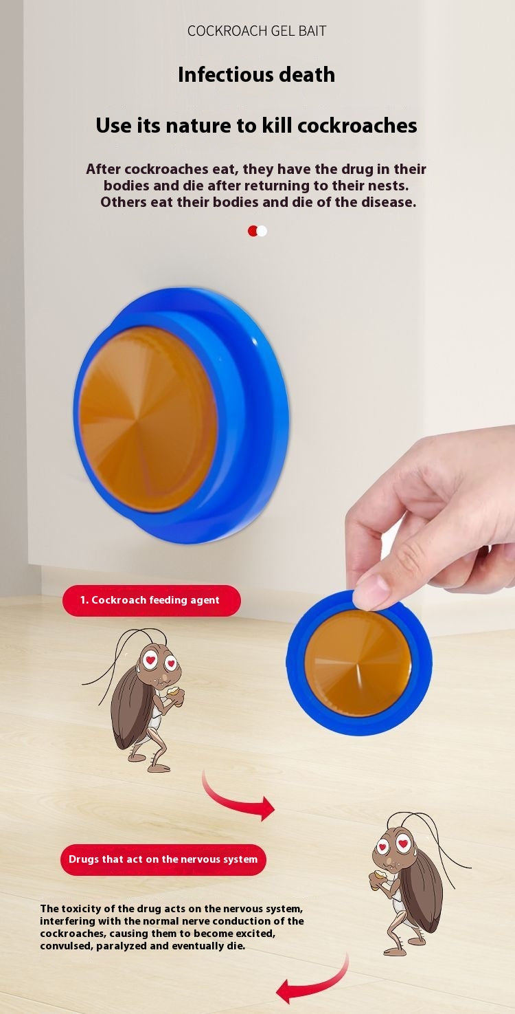 Cockroach Trap Stick - Non-Toxic Pest Control for Kitchen Nests - 5G
