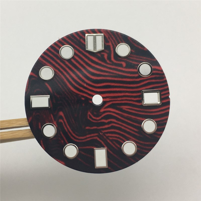 Modified Watch Dial with Luminous Numerals - 28.5MM Standard Color