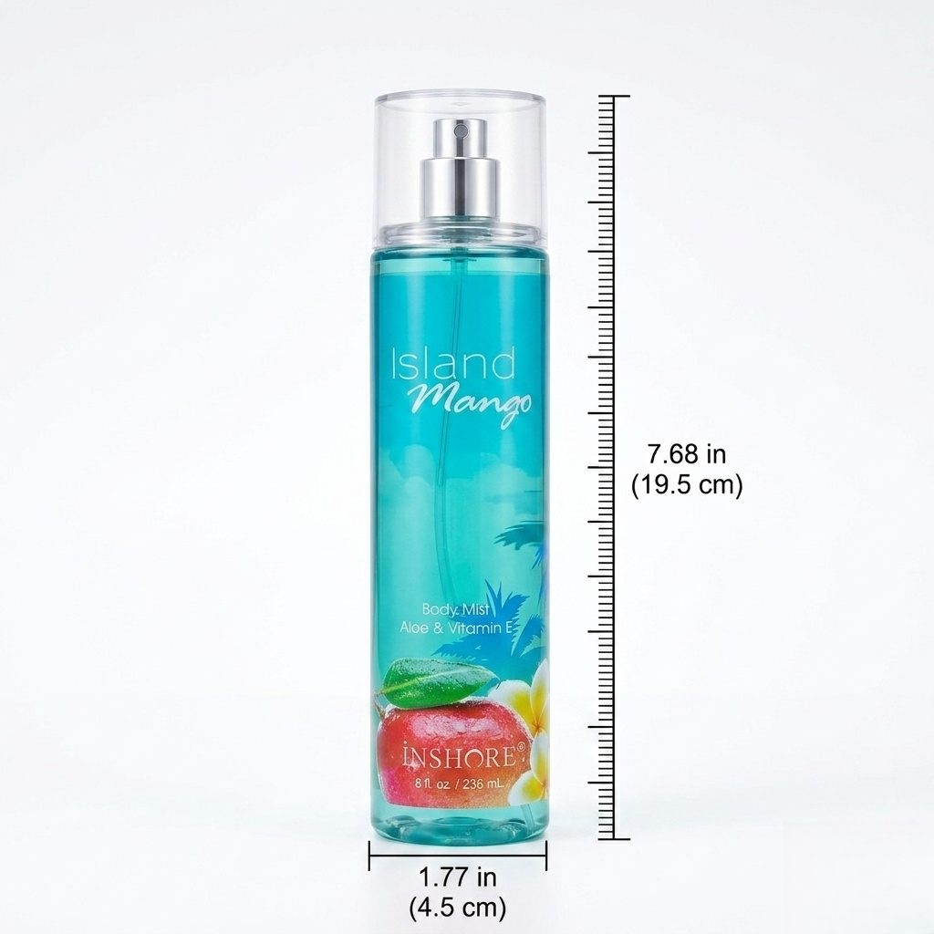 Fragrance Body Mist - 8 Fl. Oz. Hydrating Scented Spray with Aloe & Vitamin E