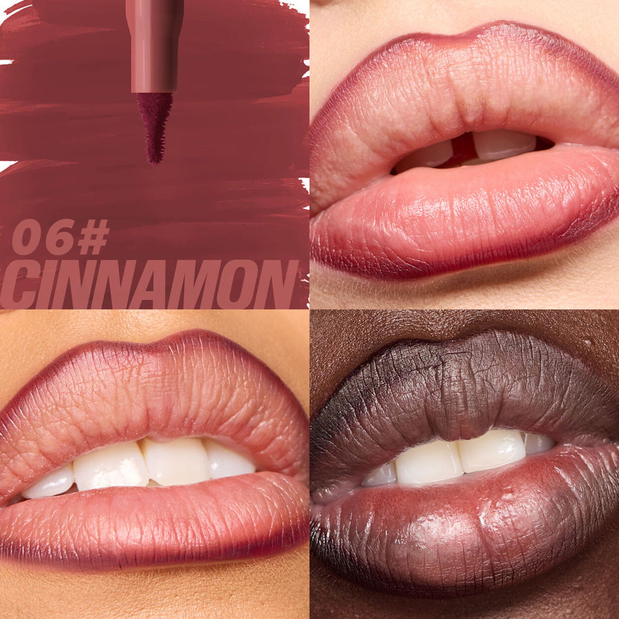 Waterproof Velvet Lip Liner - No Stain, 2ml, Multiple Colors