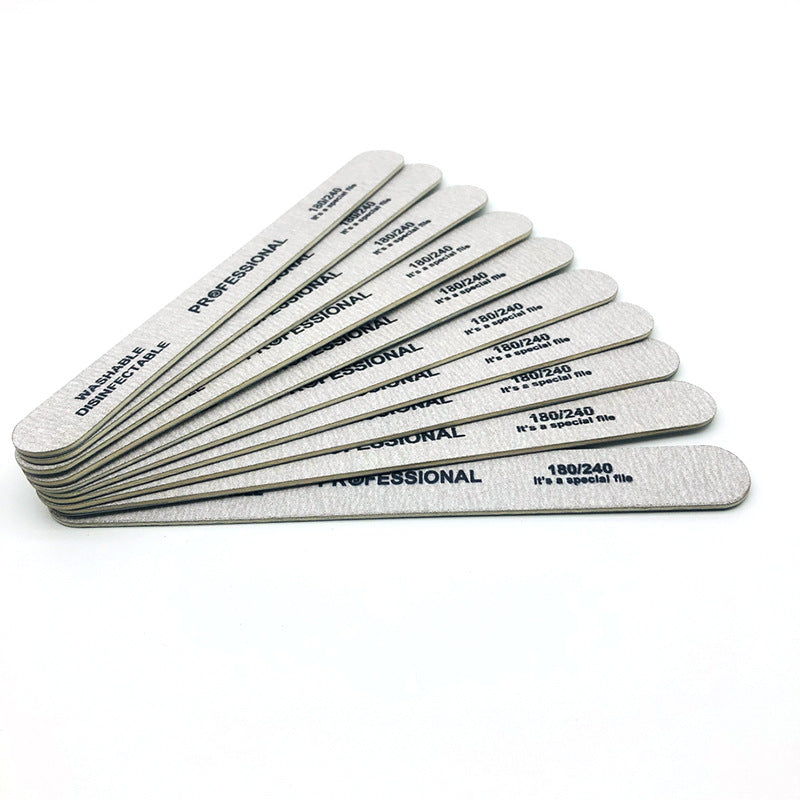 Nail File Sanding Strips - Double-Sided, 50-Pack