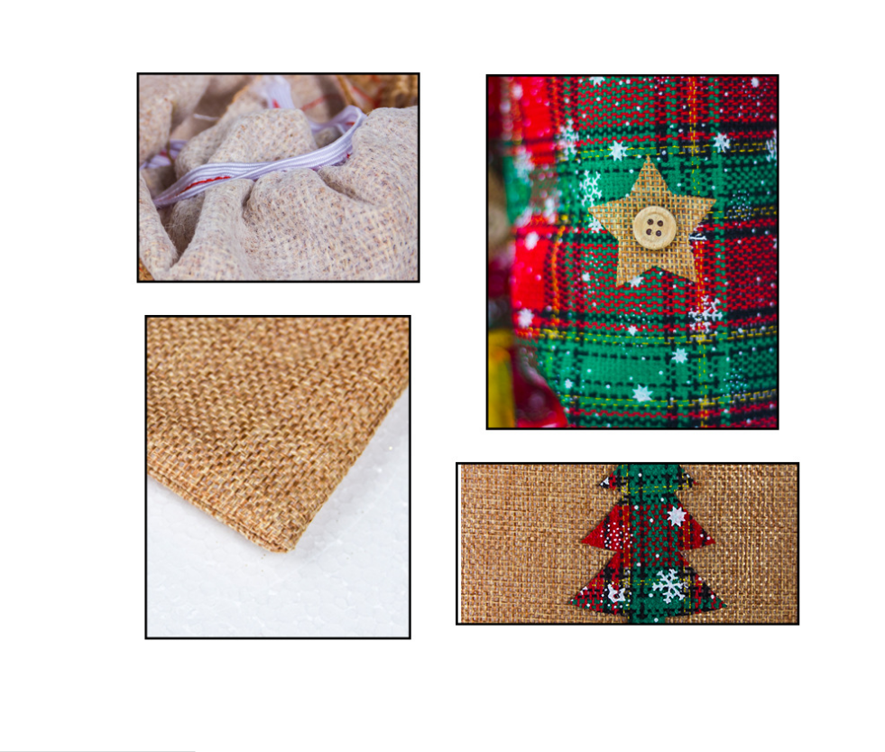 Christmas Wine Bottle Bag - Festive Holiday Decor for Gifts & Table Settings