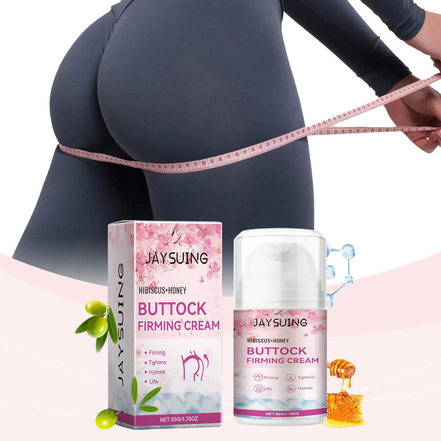 Butt Firming & Lifting Cream - Moisturizing Hip Enhancement Treatment